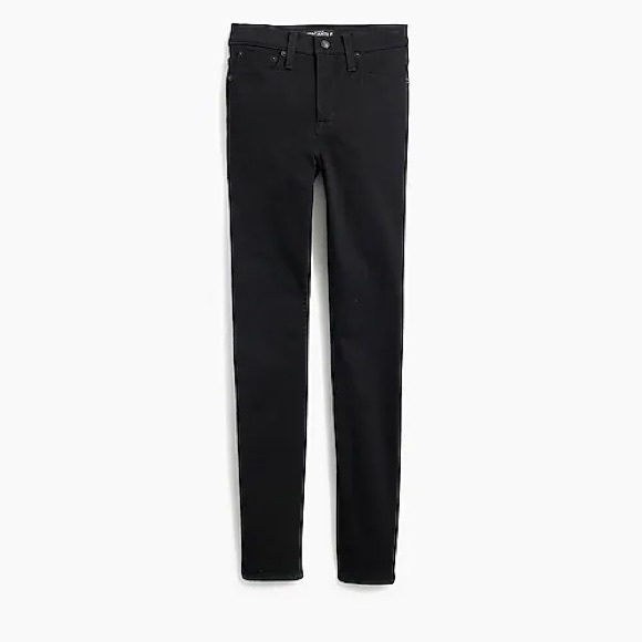 J Crew High-Rise Black Skinny Jean-Size 32 - Picture 1 of 5